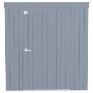 Strong Build Sheds Arrow 6x4 Elite Steel Storage Shed Kit - Anthracite (EP64AN)
